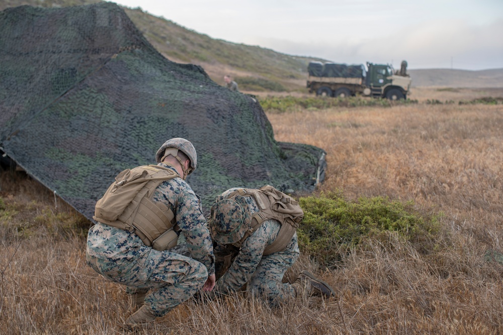 11th MEU Marines conduct UAS detection training