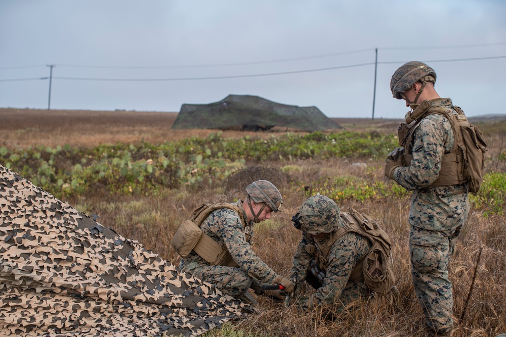 11th MEU Marines conduct UAS detection training