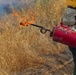 Pendleton firefighters ignite brush during prescribed burn
