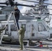 US Marines and Sailors conduct operations aboard USS Essex