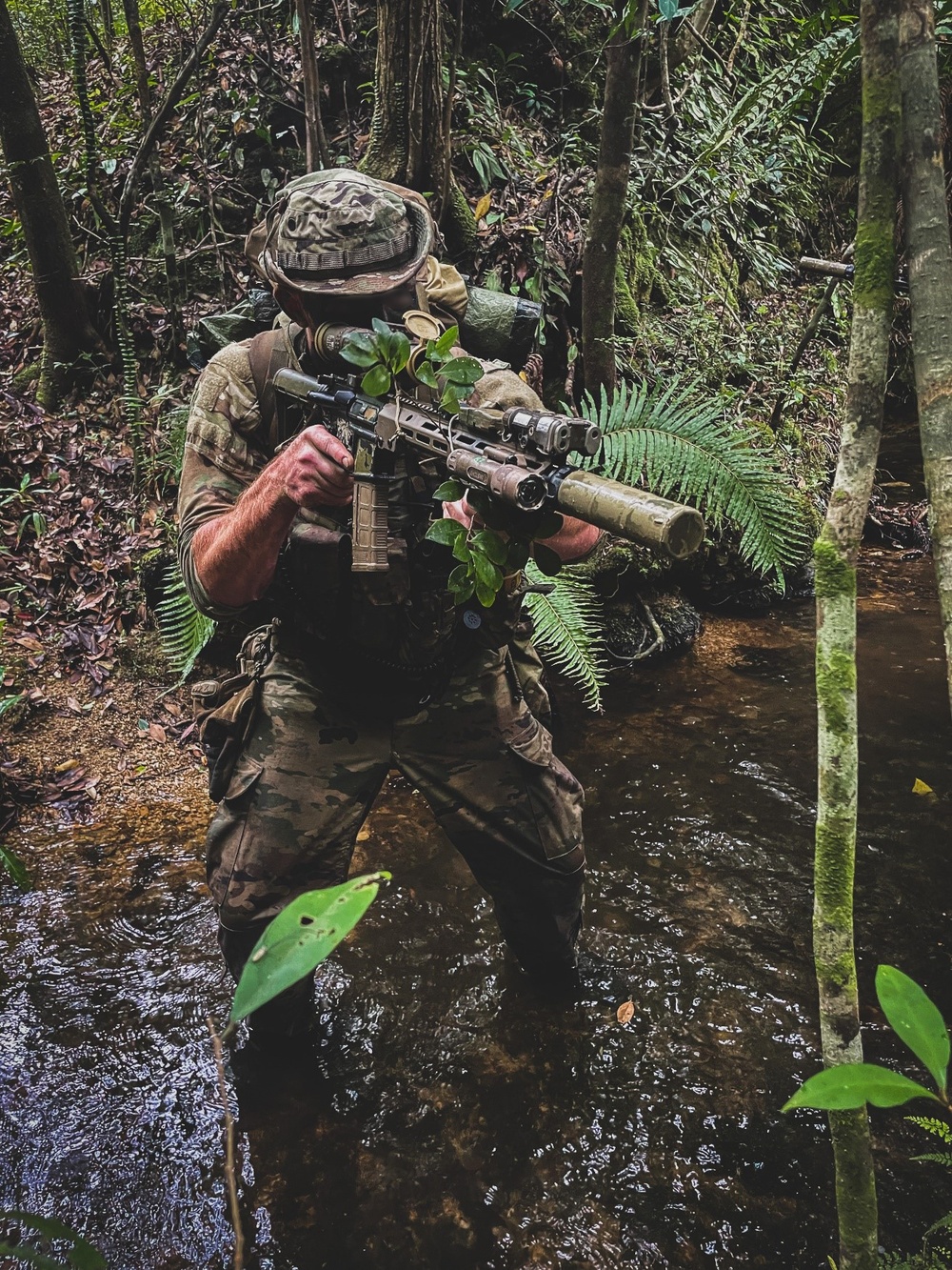 1SFG (A) Jungle Warfare Training