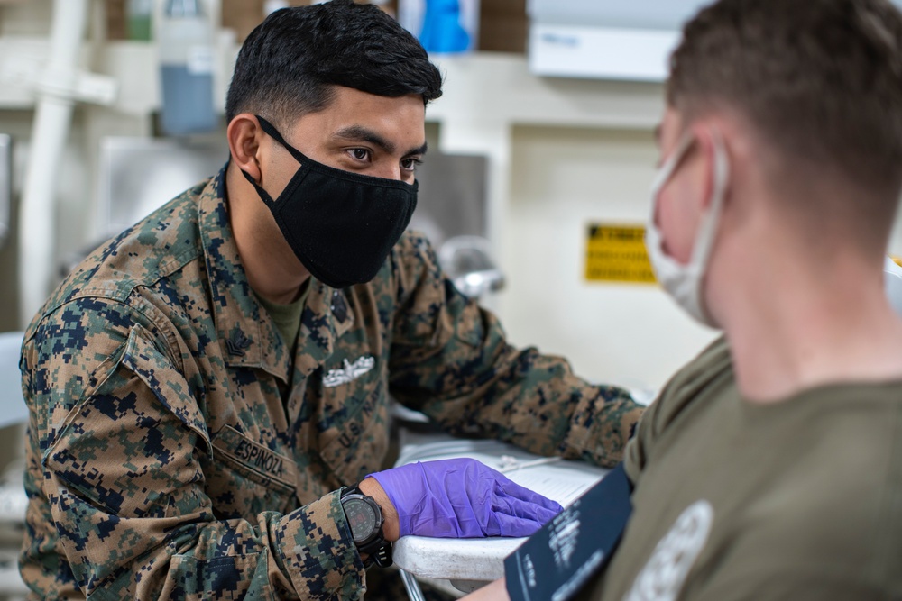 11th MEU conducts Evacuation Control Center Training aboard USS Portland