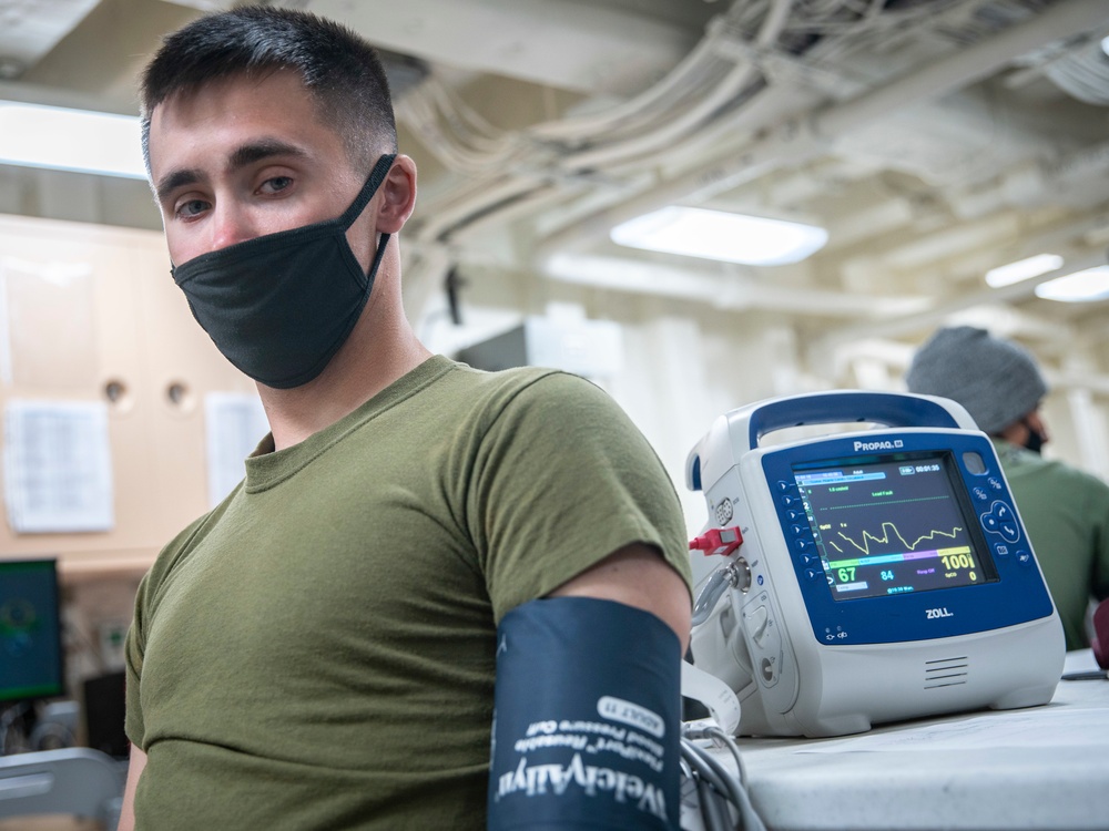 11th MEU conducts Evacuation Control Center Training aboard USS Portland