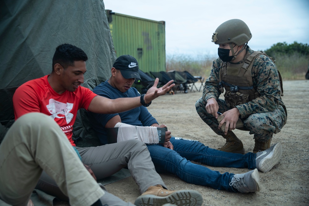 11th MEU Marines conduct Foreign Humanitarian assisstance training