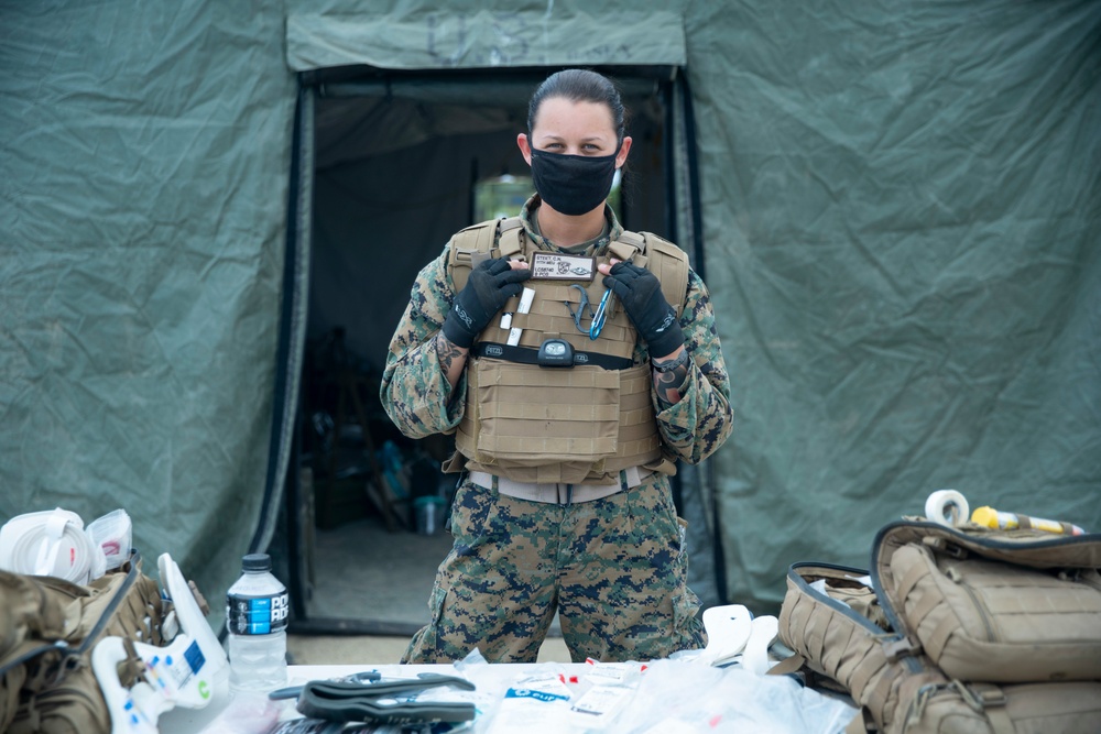 11th MEU Marines conduct Foreign Humanitarian assisstance training