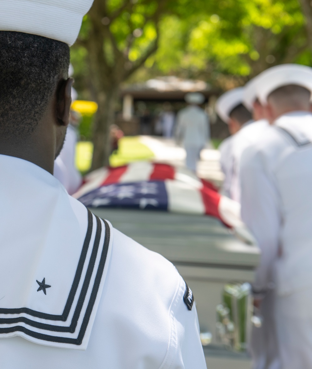 Funeral for USS Oklahoma sailor accounted for from WWII – GM3C Shelby Treadway