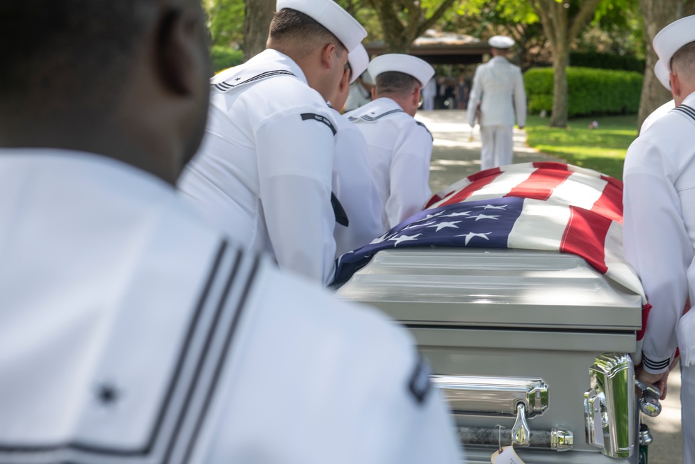 Funeral for USS Oklahoma sailor accounted for from WWII – GM3C Shelby Treadway