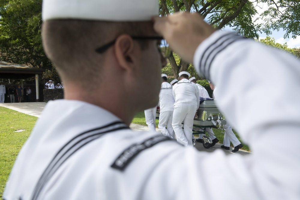 Funeral for USS Oklahoma sailor accounted for from WWII – GM3C Shelby Treadway