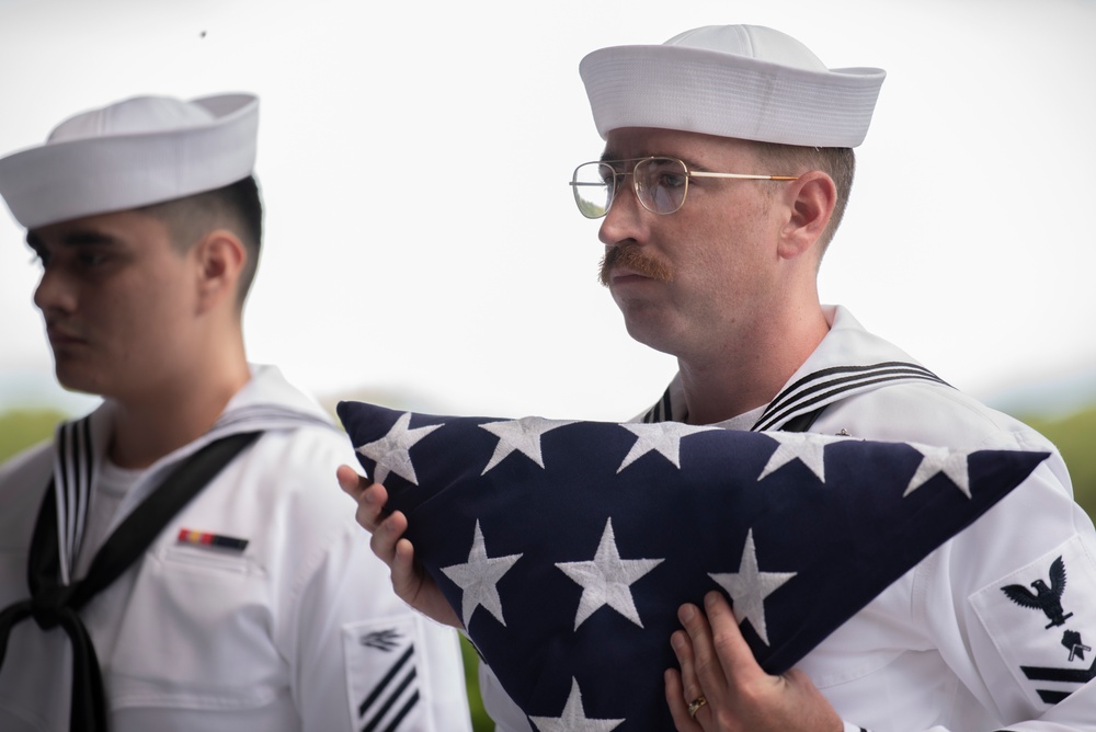 Funeral for USS Oklahoma sailor accounted for from WWII – GM3C Shelby Treadway