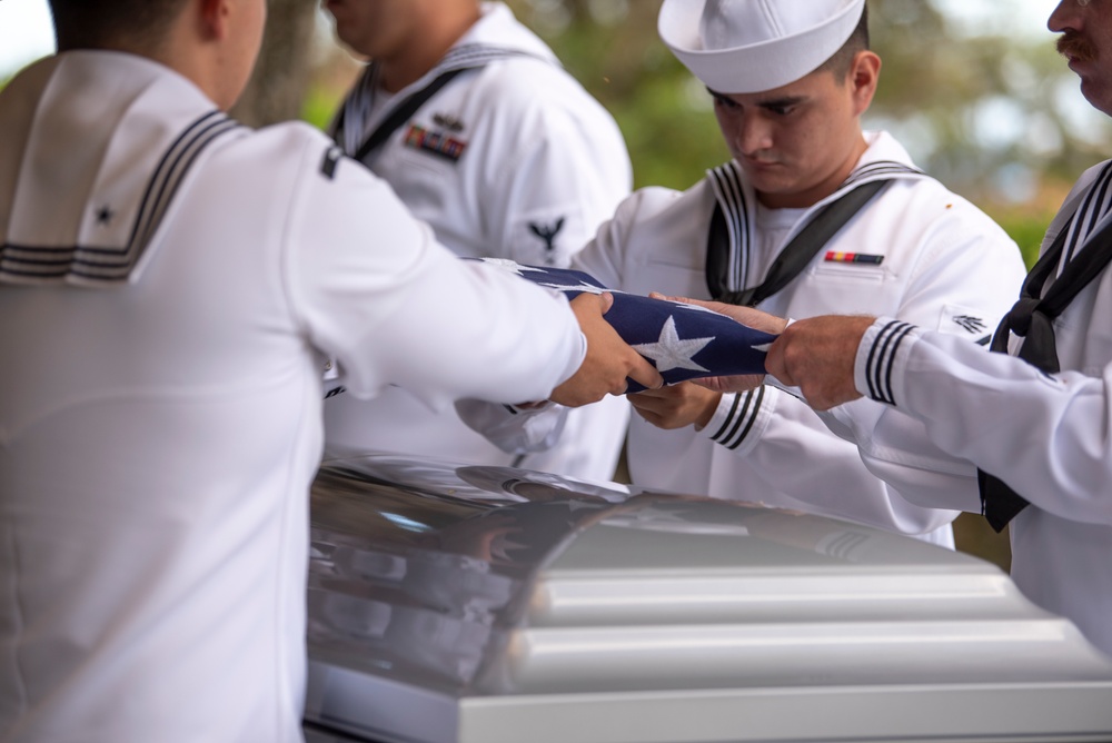 Funeral for USS Oklahoma sailor accounted for from WWII – GM3C Shelby Treadway