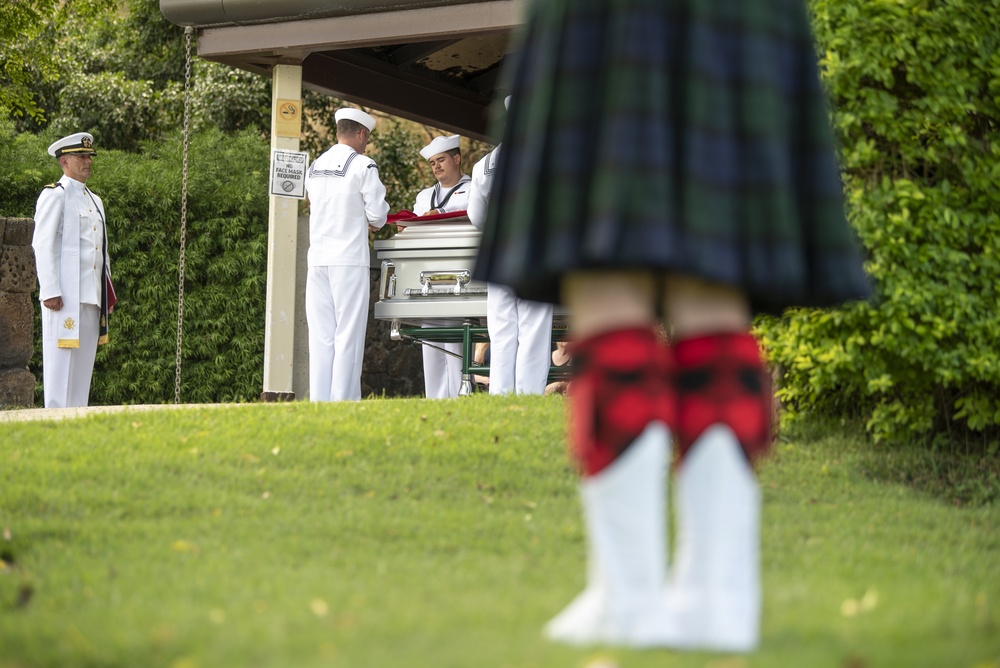 Funeral for USS Oklahoma sailor accounted for from WWII – GM3C Shelby Treadway