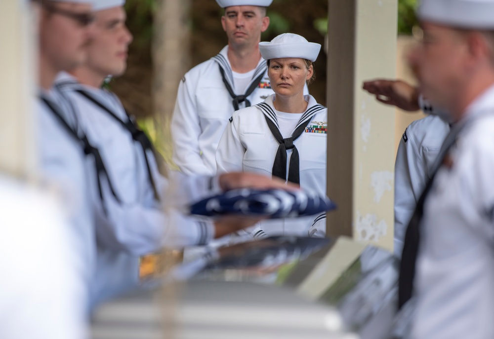 Funeral for USS Oklahoma sailor accounted for from WWII – GM3C Shelby Treadway