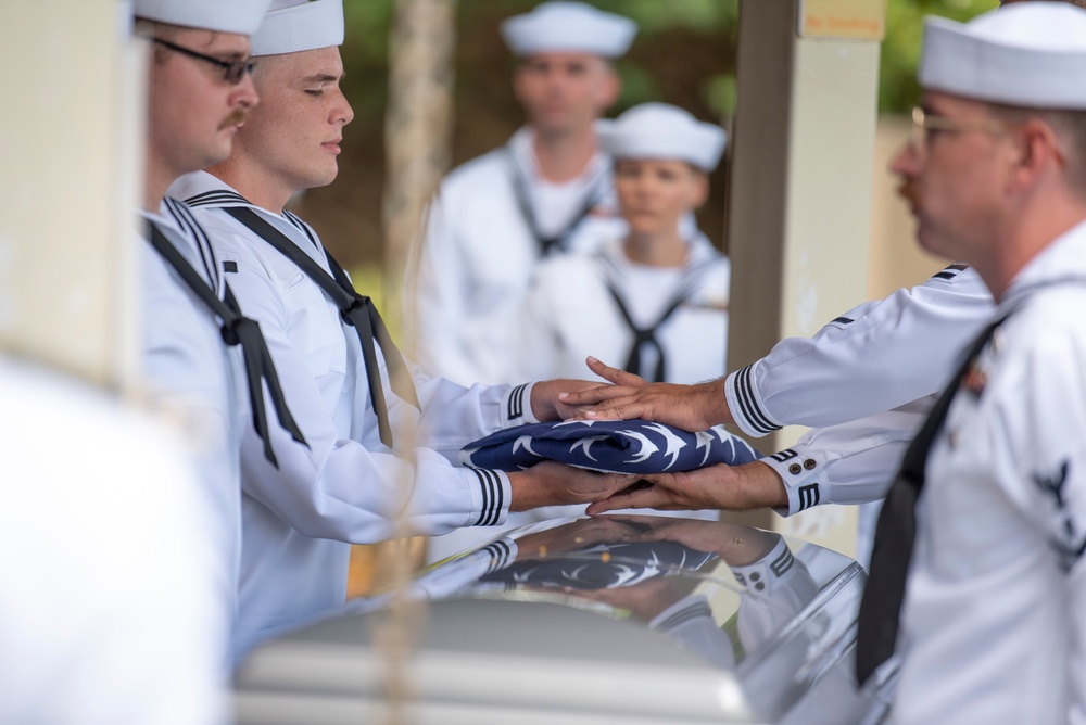 Funeral for USS Oklahoma sailor accounted for from WWII – GM3C Shelby Treadway