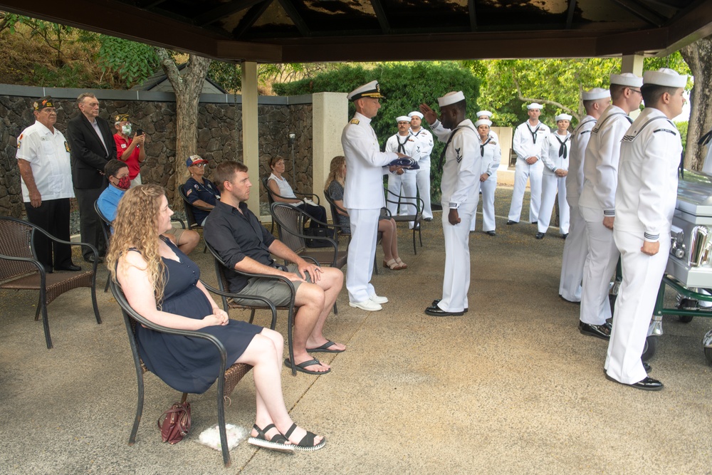 Funeral for USS Oklahoma sailor accounted for from WWII – GM3C Shelby Treadway