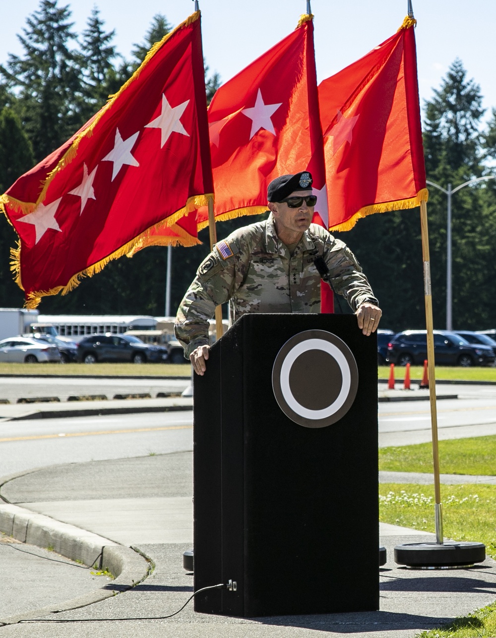 America's First Corps Relinquishment of Command