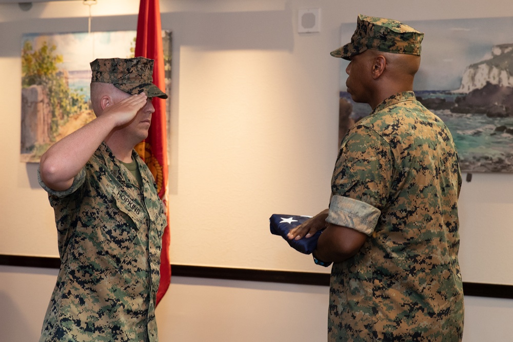 Master Sgt. Dempsey retirement ceremony