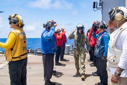 USS Shiloh C7F Merz Visit June 2, 2021