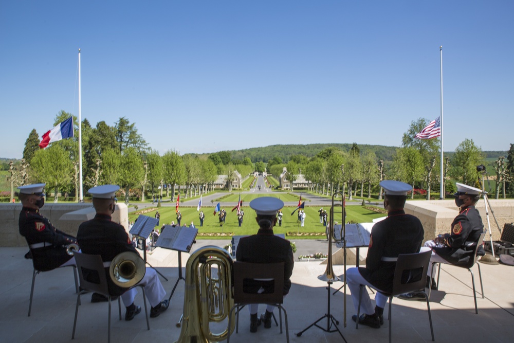 Aisne-Marne 103rd Belleau Wood Ceremony