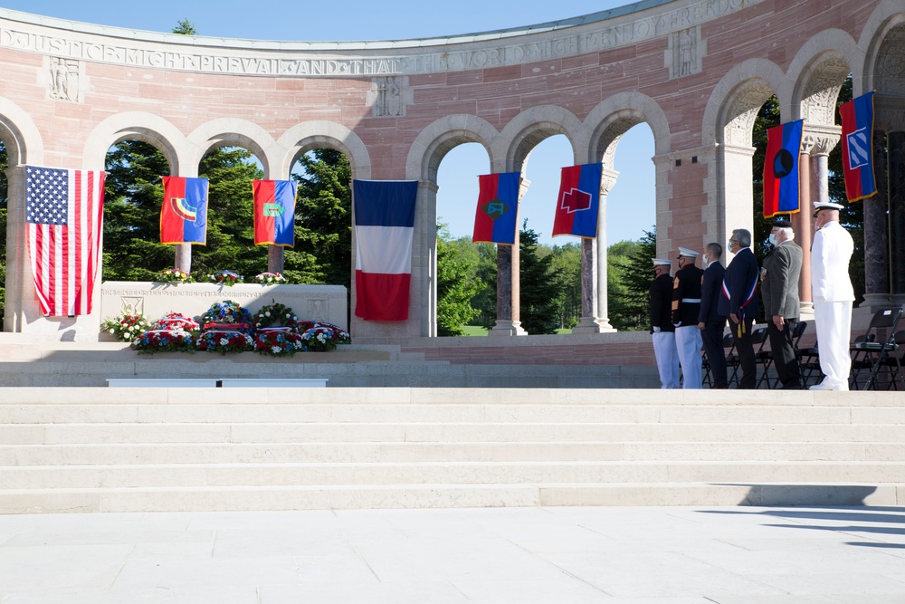 Oise-Aisne 103rd Belleau Wood Ceremony