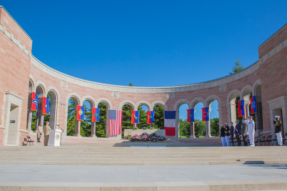 Oise-Aisne 103rd Belleau Wood Ceremony