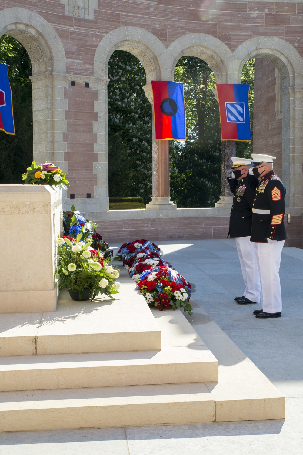 Oise-Aisne 103rd Belleau Wood Ceremony