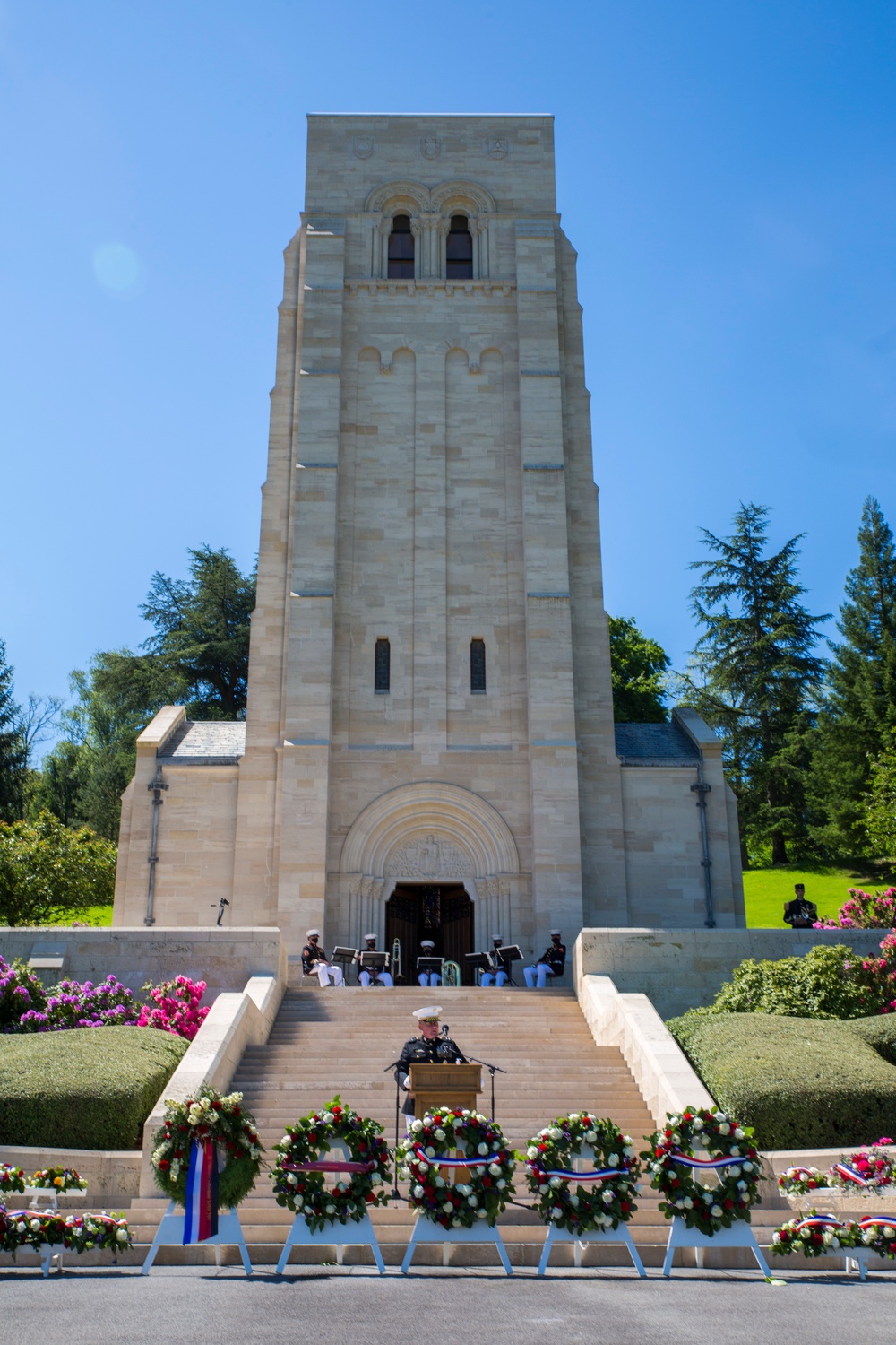 Aisne-Marne 103rd Belleau Wood Ceremony