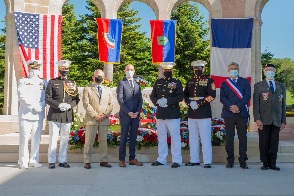 Oise-Aisne 103rd Belleau Wood Ceremony