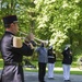 Belleau Wood Iron Mike wreath laying