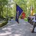 Belleau Wood Iron Mike wreath laying