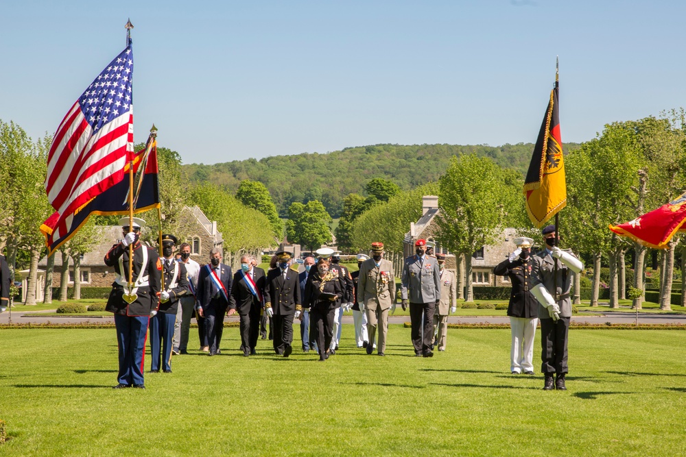 Aisne-Marne 103rd Belleau Wood Ceremony