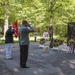 Belleau Wood Iron Mike wreath laying