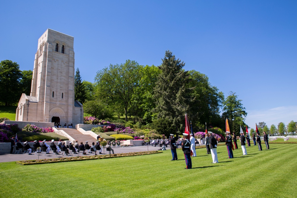 Aisne-Marne 103rd Belleau Wood Ceremony