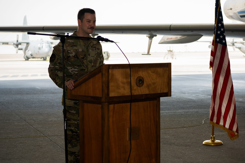 430th EECS change of command