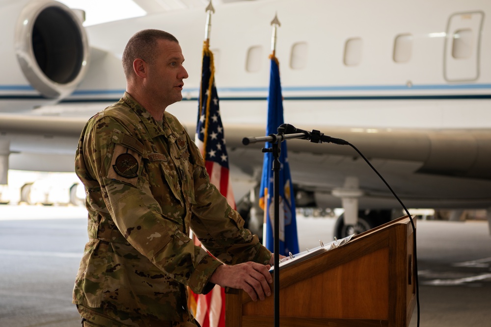 430th EECS change of command