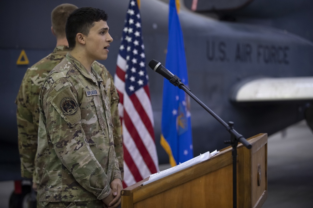 99th Expeditionary Reconnaissance Squadron Change of Command Ceremony