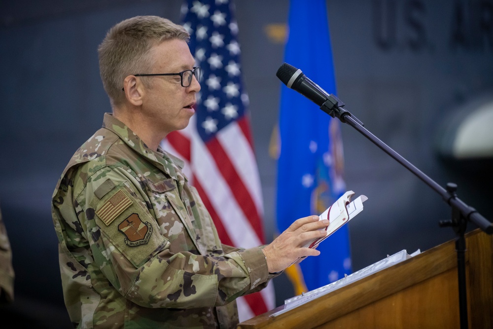 99th Expeditionary Reconnaissance Squadron Change of Command Ceremony