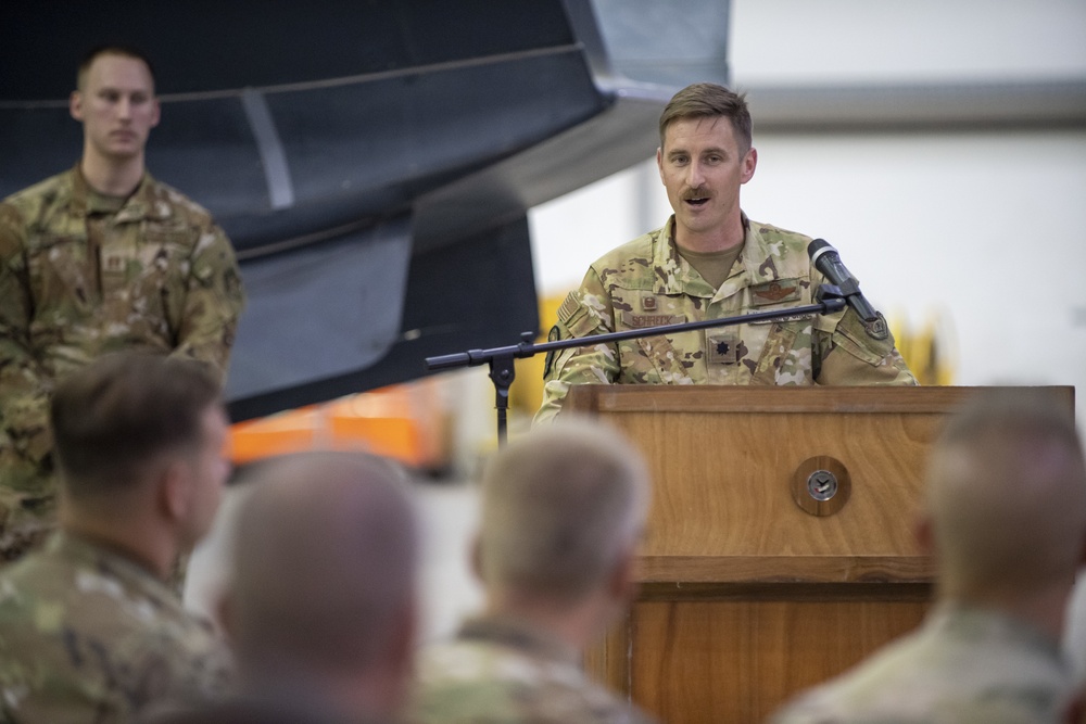 99th Expeditionary Reconnaissance Squadron Change of Command Ceremony