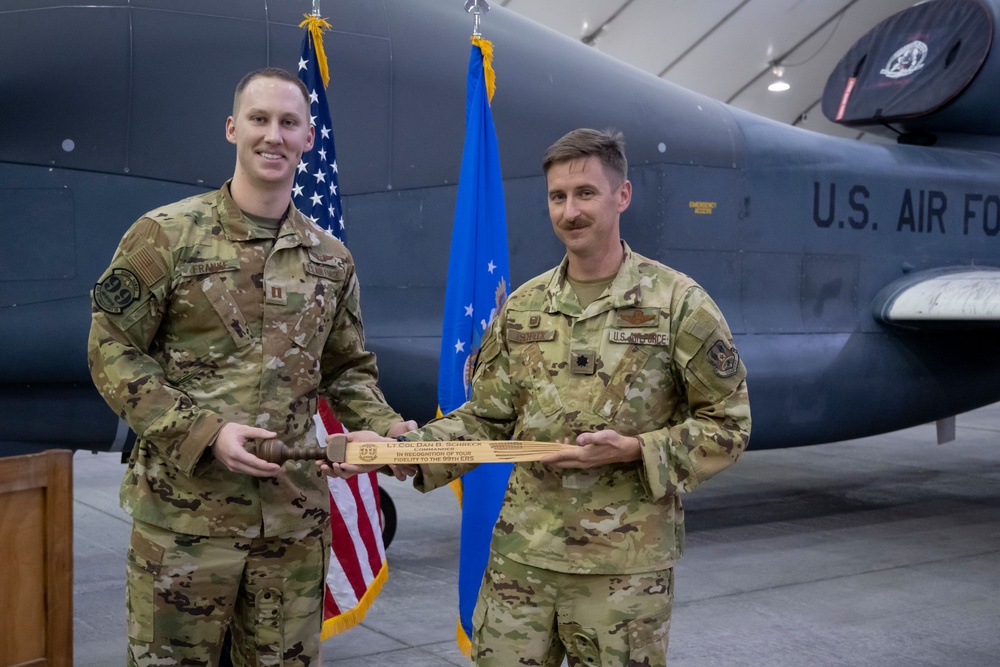 99th Expeditionary Reconnaissance Squadron Change of Command Ceremony