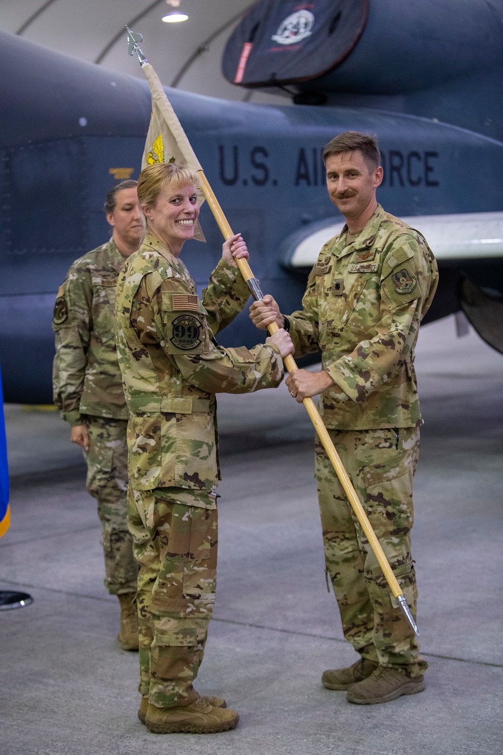 99th Expeditionary Reconnaissance Squadron Change of Command Ceremony