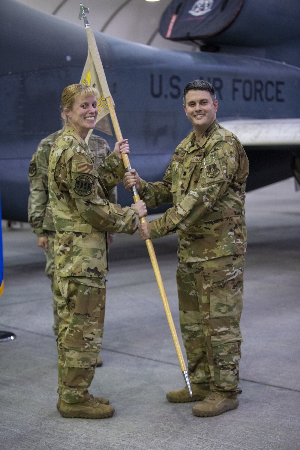 99th Expeditionary Reconnaissance Squadron Change of Command Ceremony