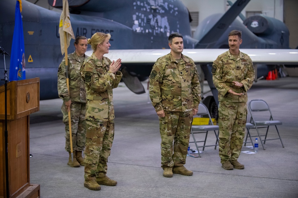 99th Expeditionary Reconnaissance Squadron Change of Command Ceremony