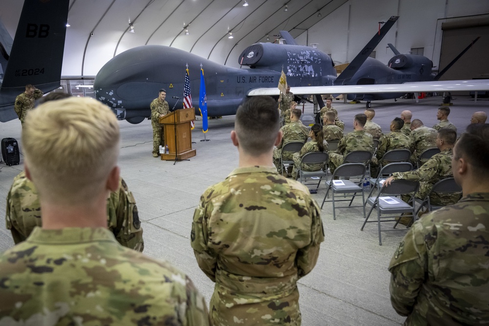 99th Expeditionary Reconnaissance Squadron Change of Command Ceremony