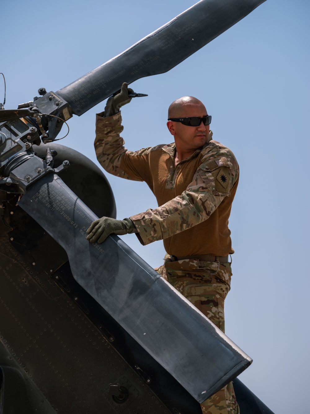 UH-60 Black Hawk over Iraq