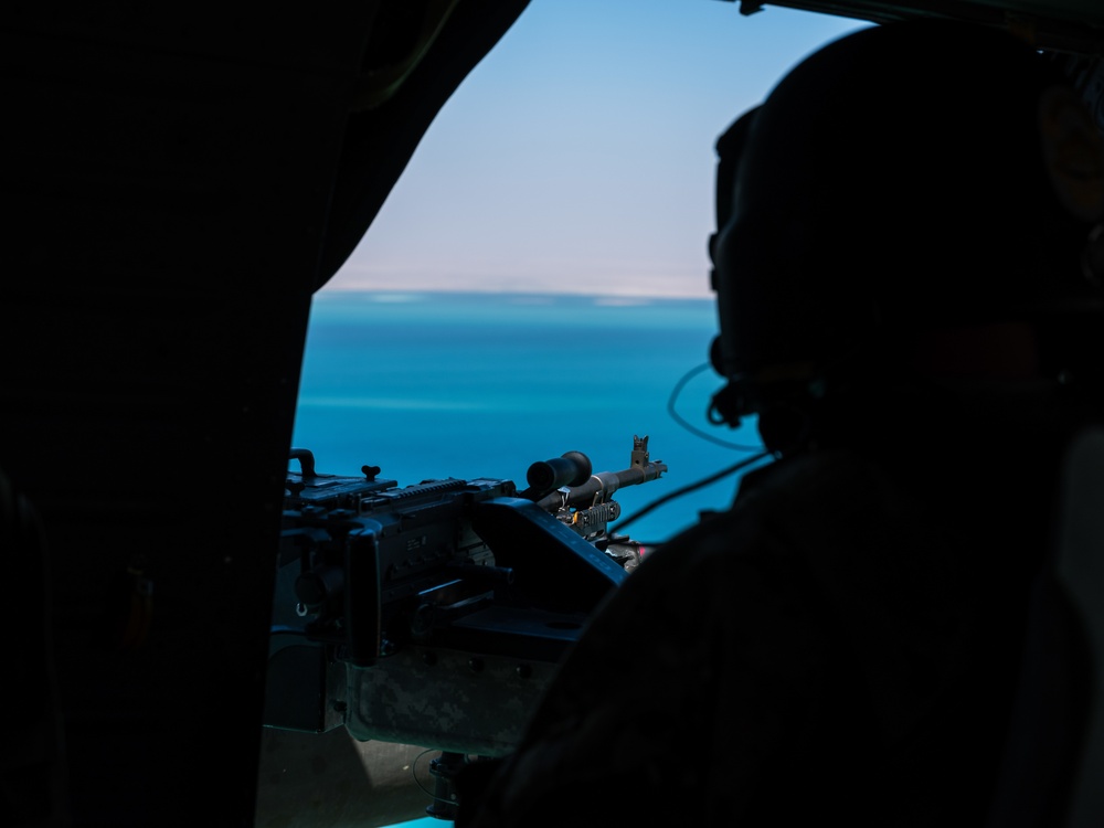 UH-60 Black Hawk over Iraq