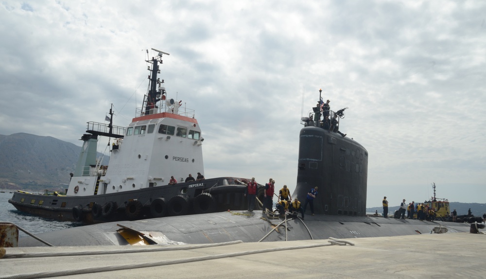 USS New Mexico (SSN 779) Arrives at NSA Souda Bay