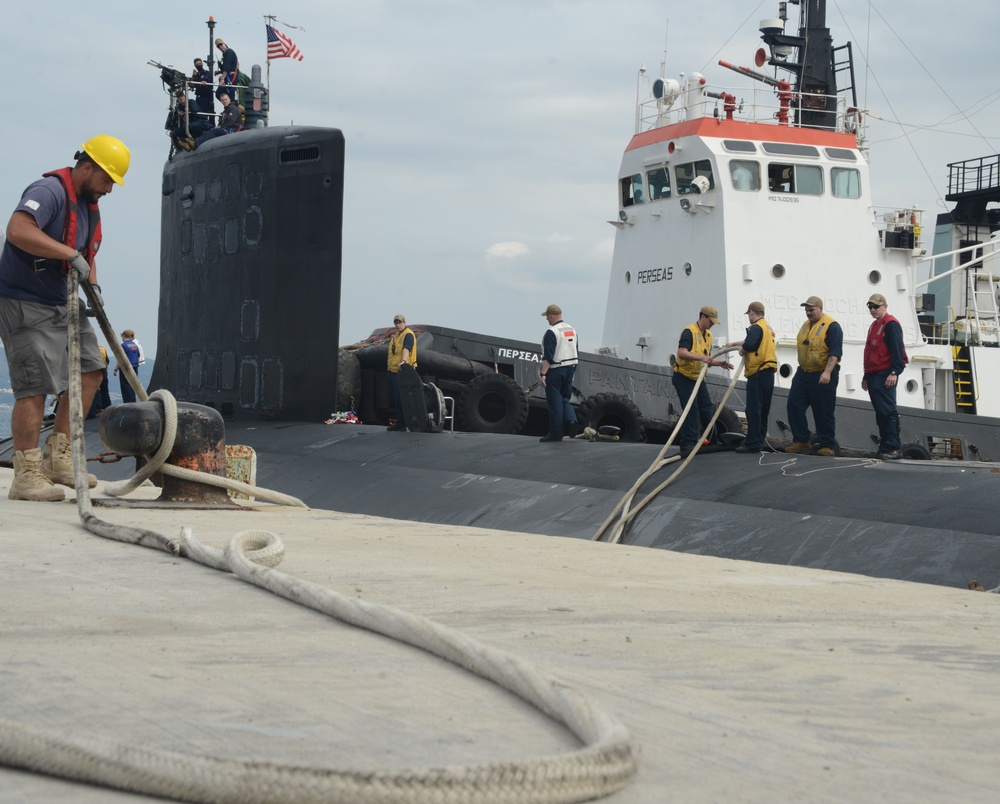 USS New Mexico (SSN 779) Arrives at NSA Souda Bay