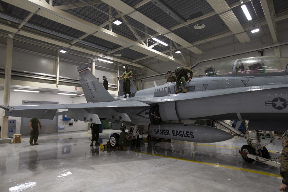 Marines train with Finnish Air Force