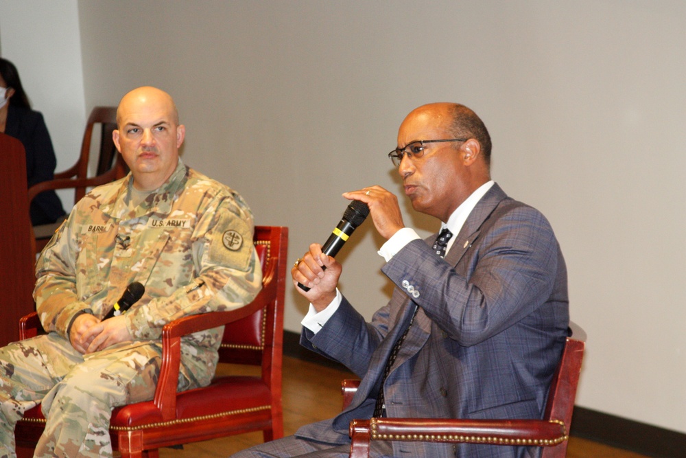 Retired general talks diversity, equity, inclusion during WRNMMC’s fireside chat; Former Walter Reed commander, health system CEO describes facing challenges in uniform, out