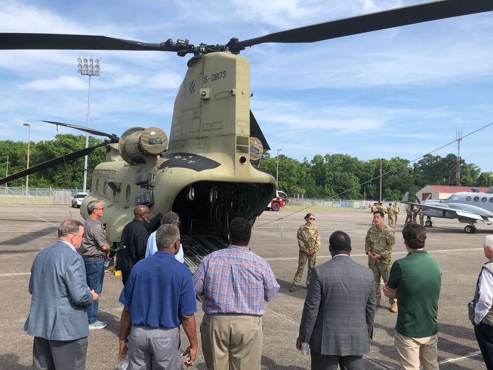 Community leaders visit Fort Stewart-Hunter Army Airfield