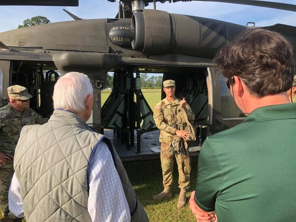 Community leaders visit Fort Stewart-Hunter Army Airfield